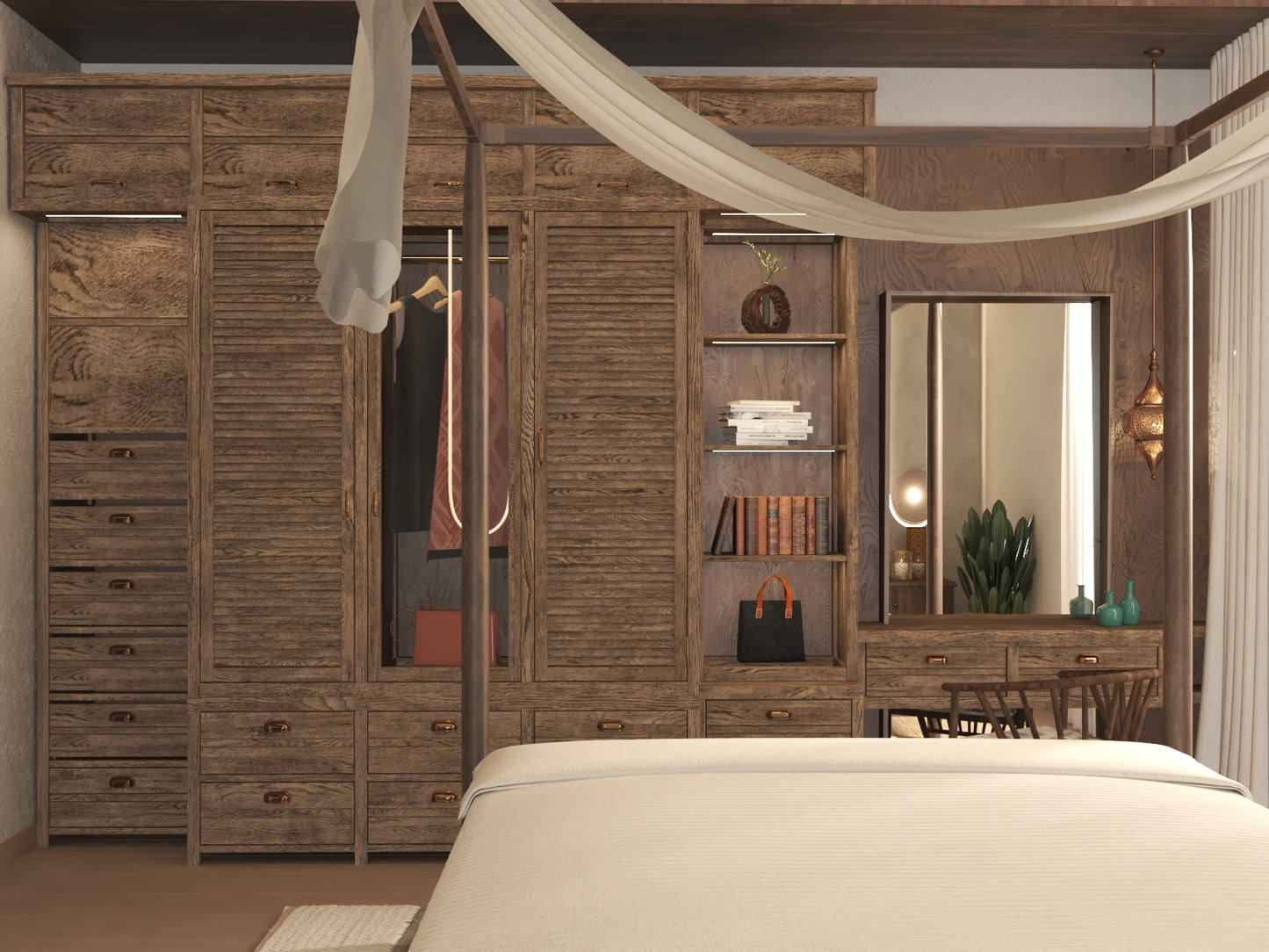 The Andalusian Eclipse Bedroom