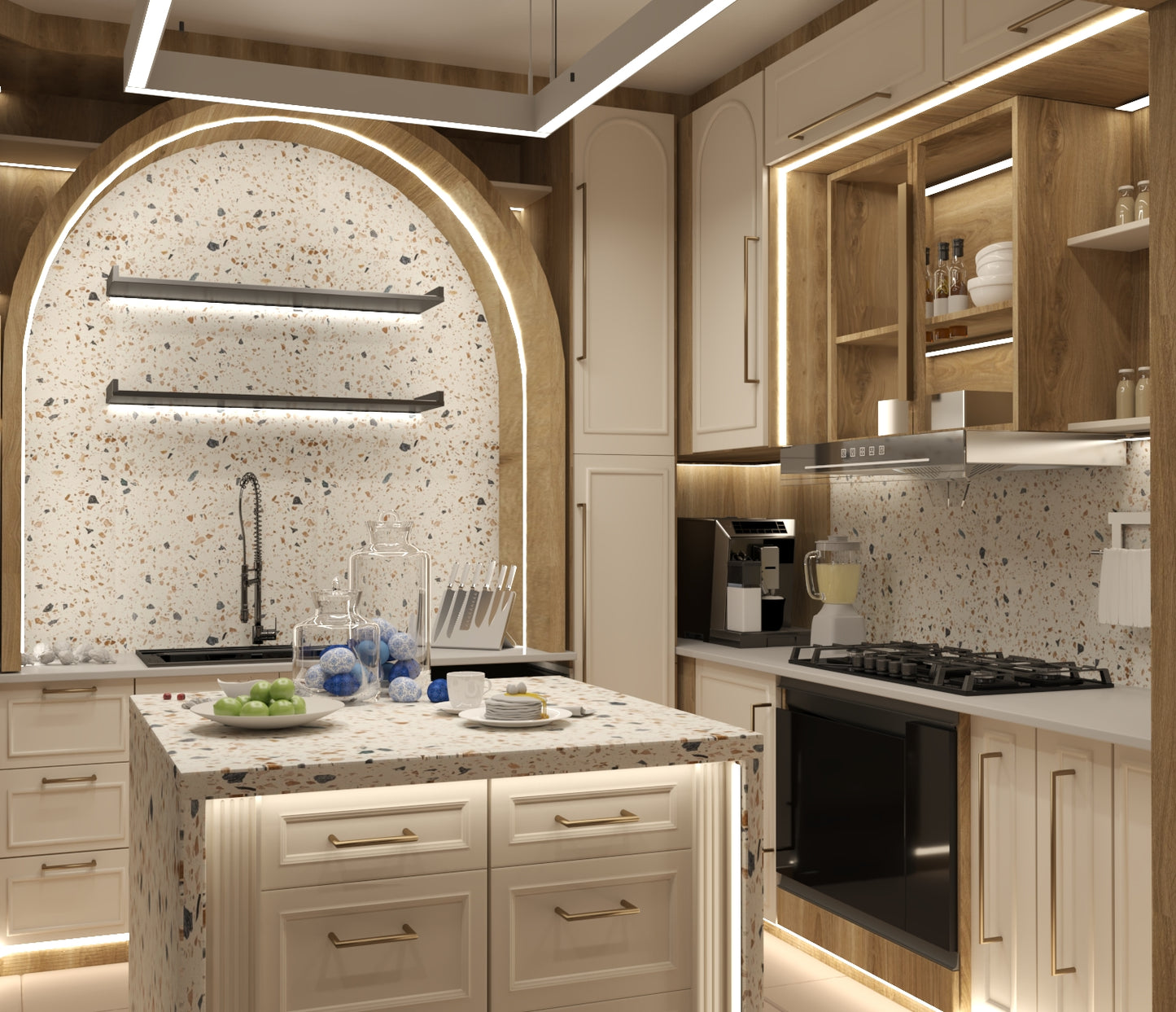 The Terra Glow Kitchen