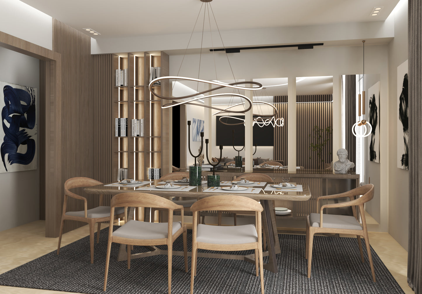 The Serene Space Dining Room