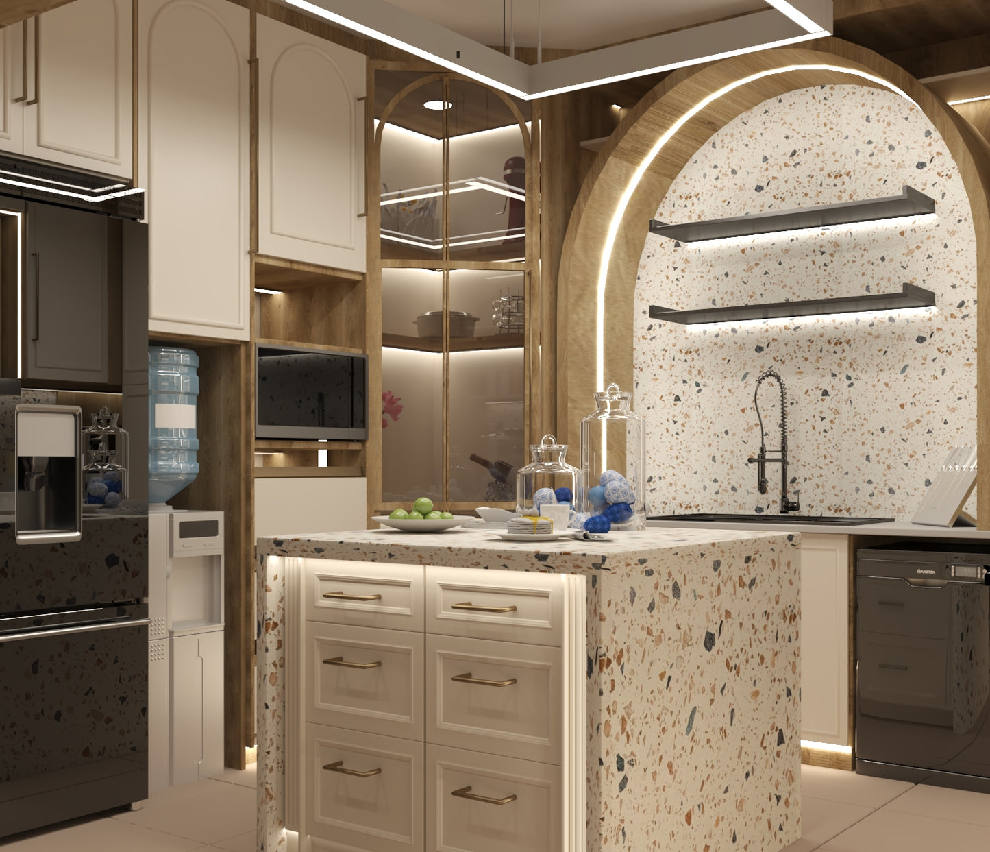 The Terra Glow Kitchen