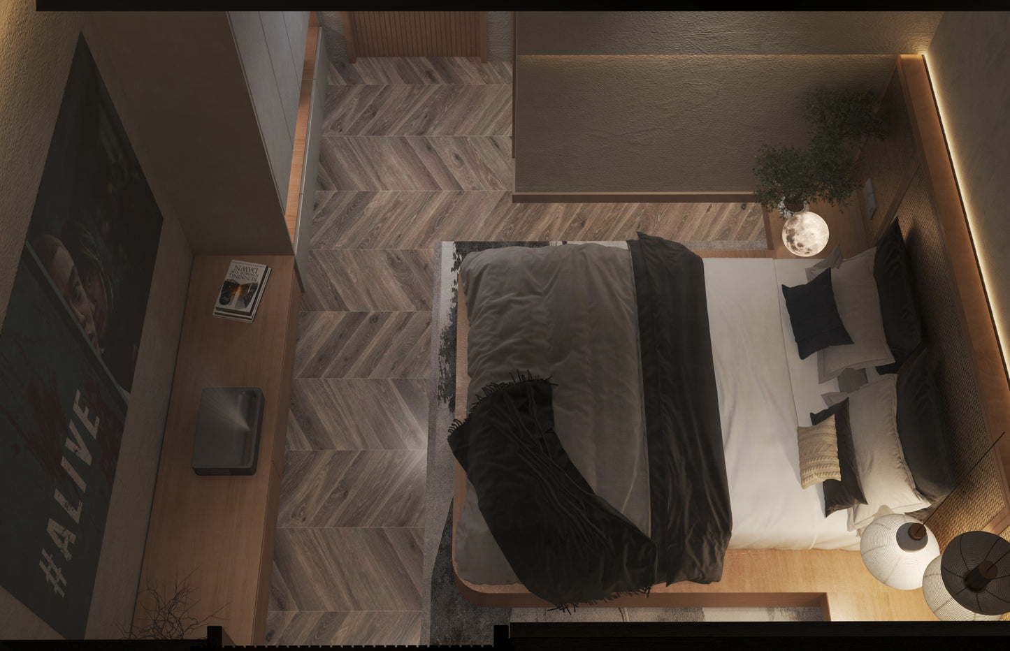 The Noctura Bedroom