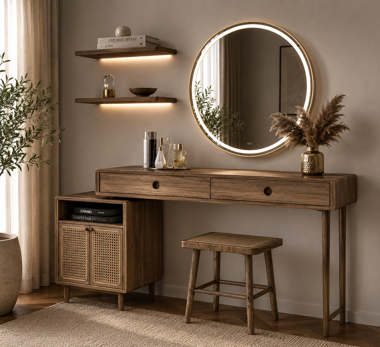 Bohemia Miror Stand