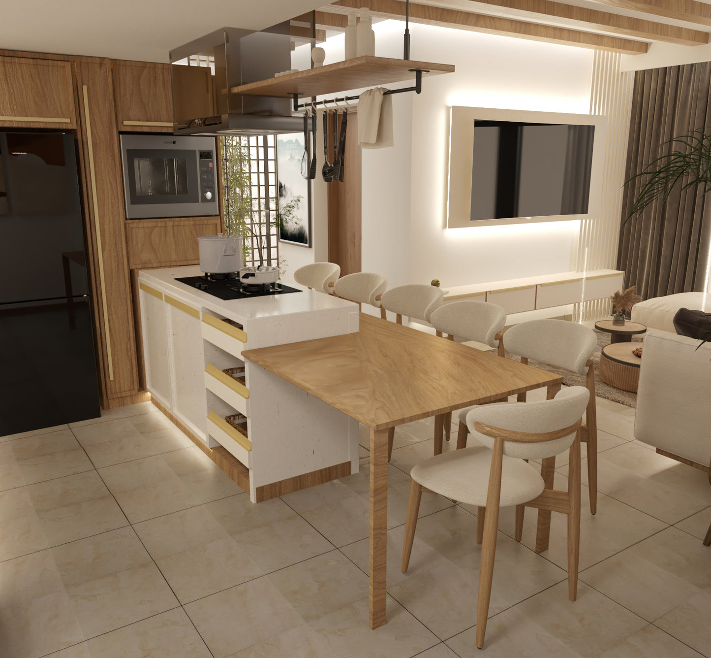 The Urban Woodline Kitchen