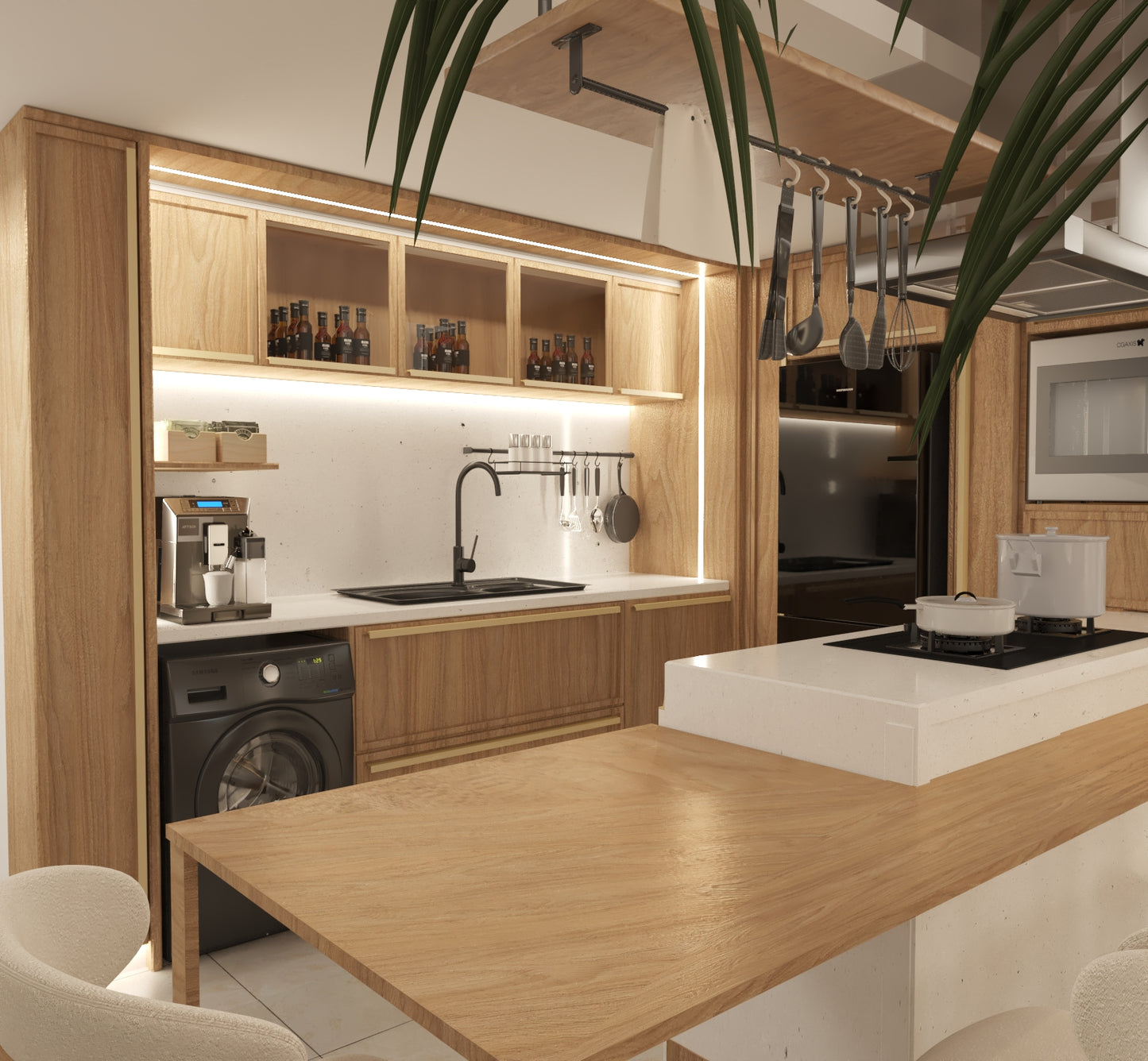The Urban Woodline Kitchen