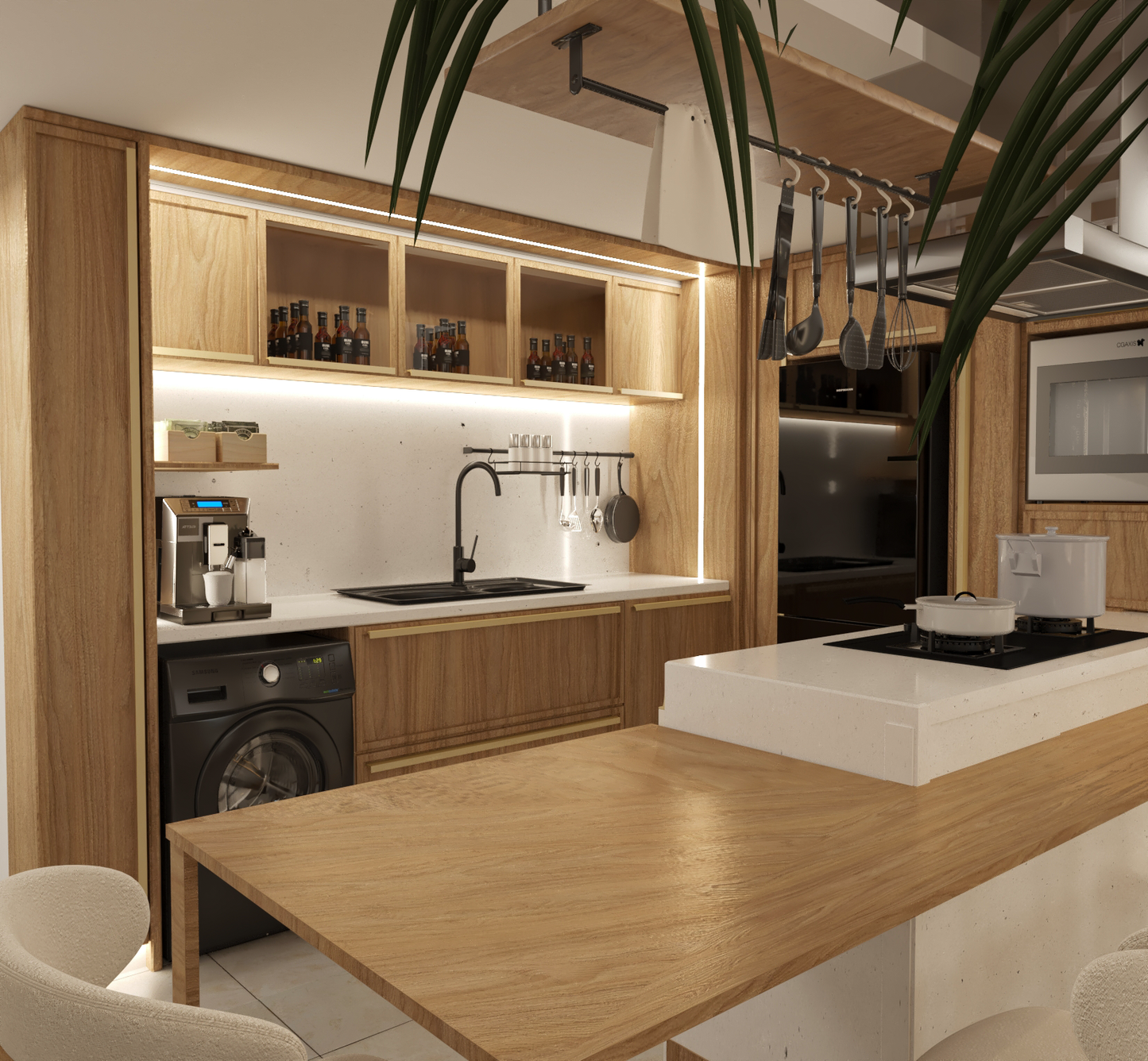 The Urban Woodline Kitchen