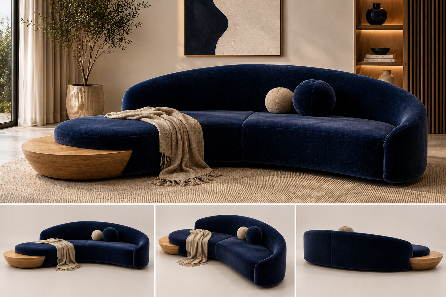 Nova Round Lounge