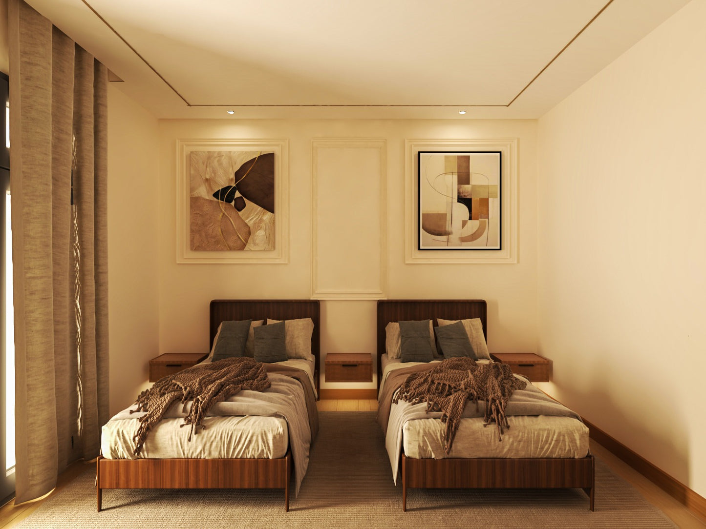 Castora Twin Bedroom