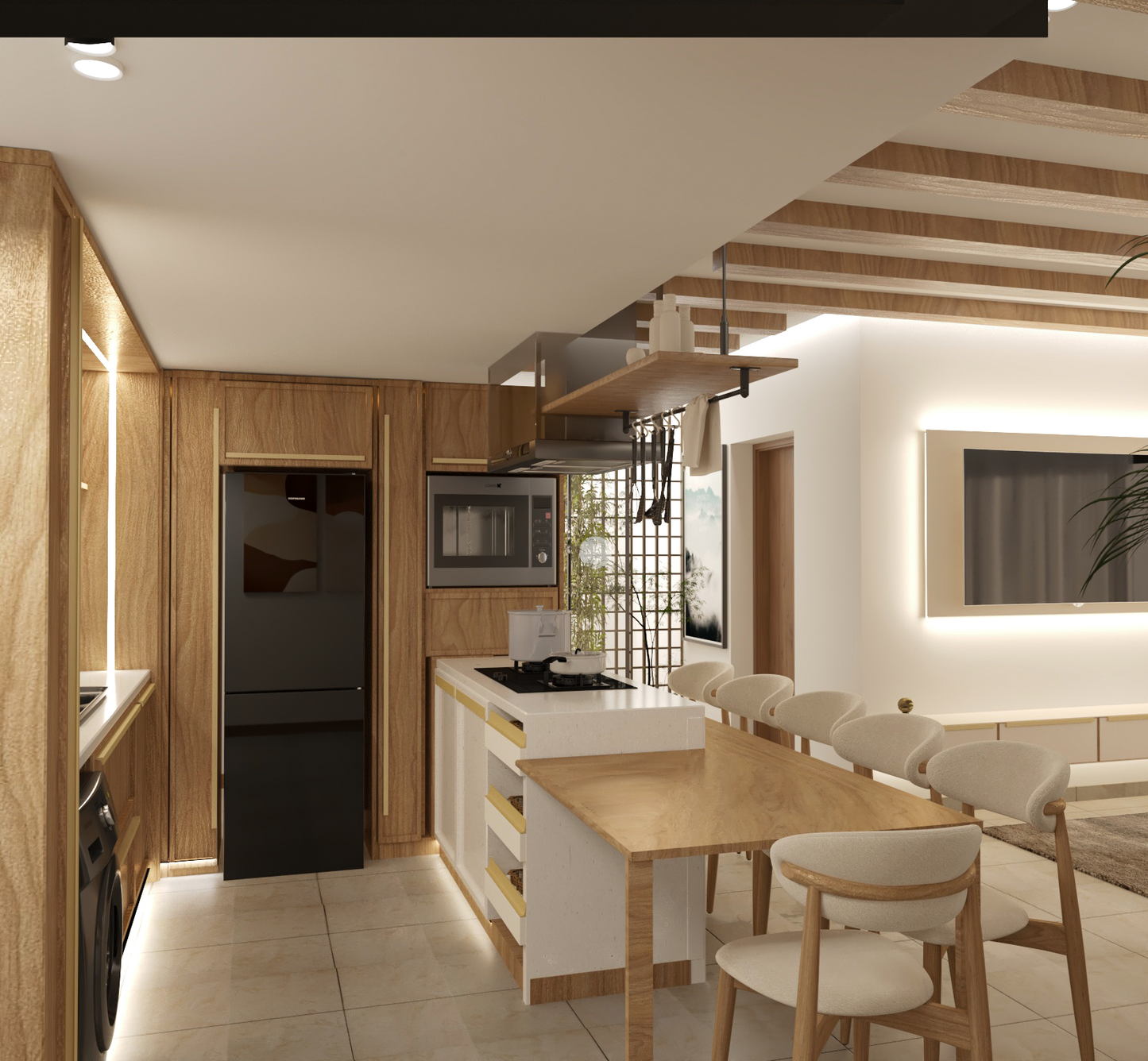 The Urban Woodline Kitchen