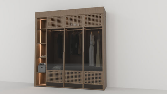 Tranquil Wardrobe setup