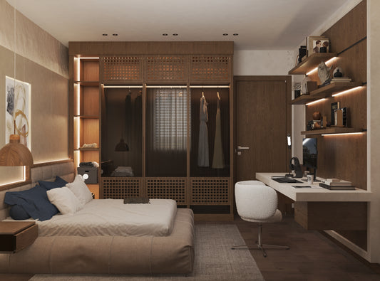 غرفة النوم الهادئة