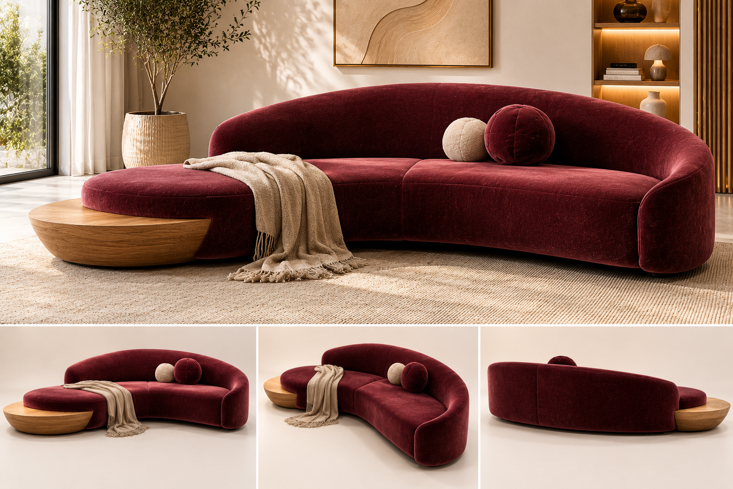 Nova Round Lounge
